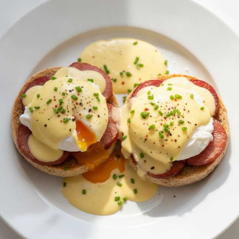 Classic Eggs Benedict with Hollandaise