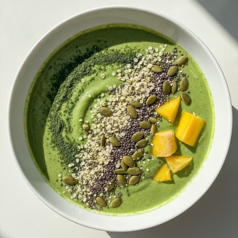 Tropical Green Protein Power Smoothie