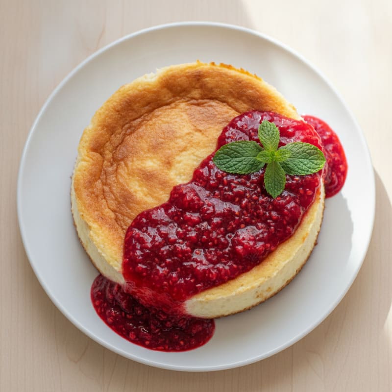 High-Protein Cheesecake with Greek Yogurt