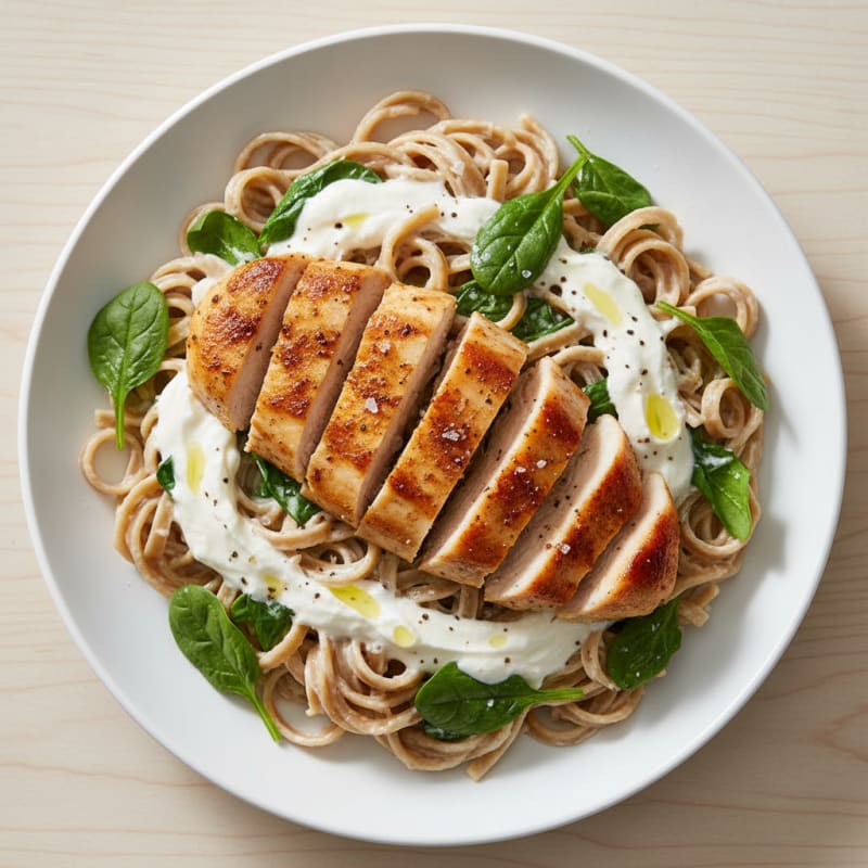 Smoky Paprika Chicken and Creamy Noodles