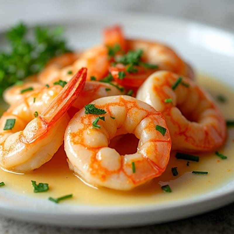 Pan-Seared Shrimp with Lemon Garlic Butter Sauce