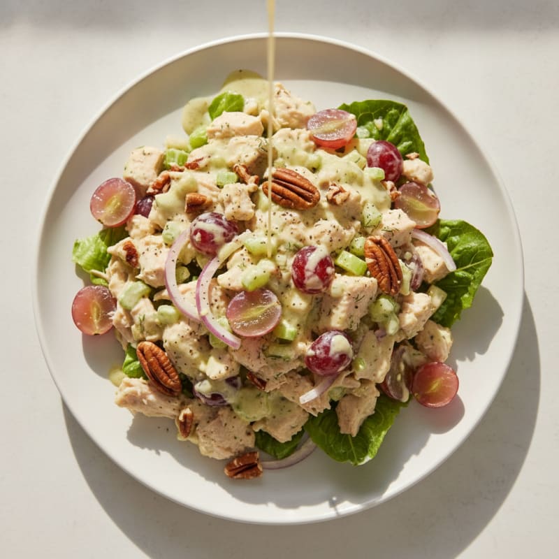 Chicken Salad with Grapes and Pecans