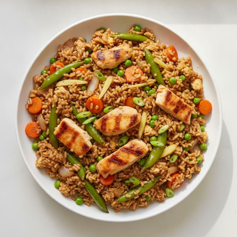 Chicken Fried Rice Skillet