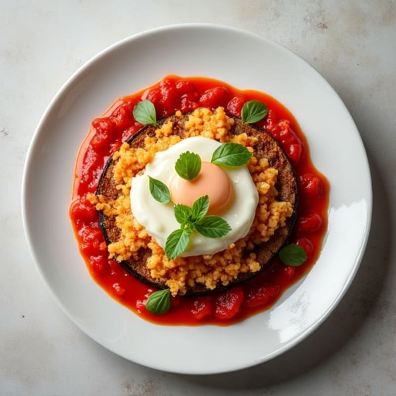 Crispy Baked Eggplant with Fresh Marinara
