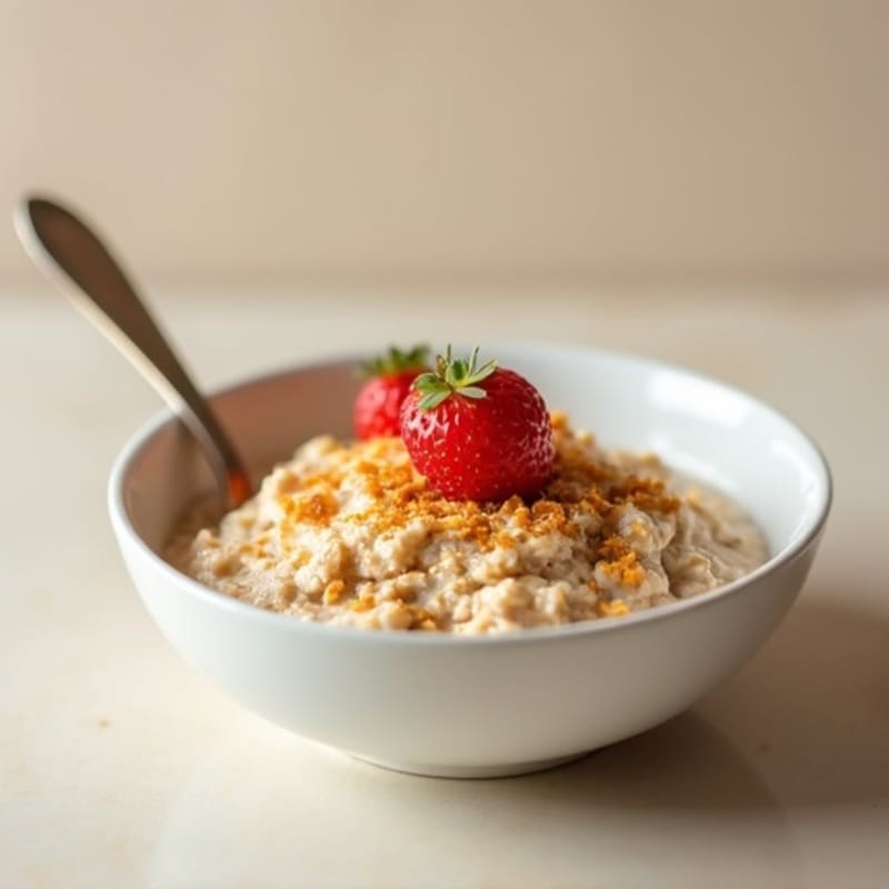 Creamy Protein-Packed Vanilla Overnight Oats