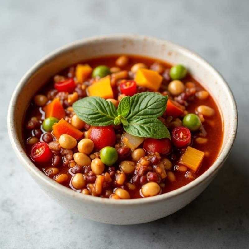 Hearty Kidney Bean and Vegetable Chili
