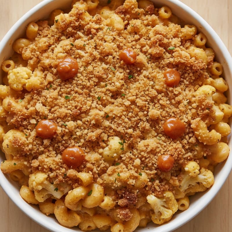 Protein-Packed Baked Macaroni and Cheese
