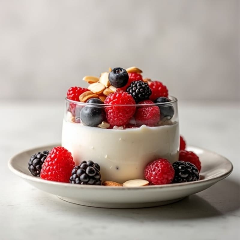 Cottage Cheese and Berry Protein Parfait
