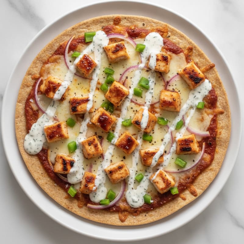 BBQ Ranch Chicken Pizza