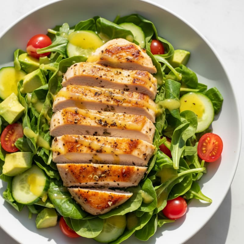 Zesty Lemon Herb Chicken Salad