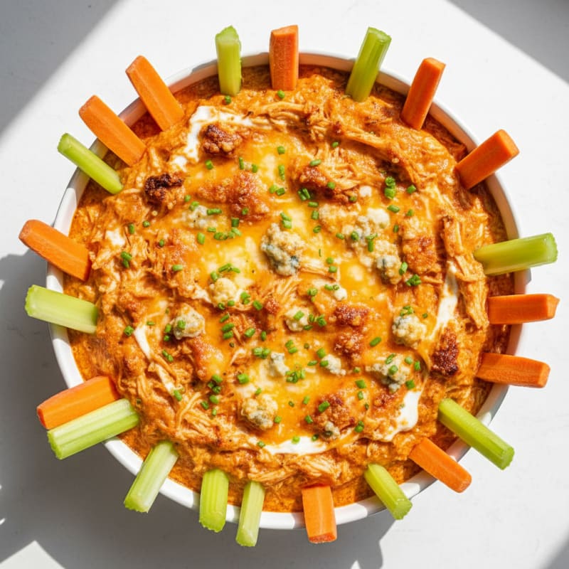 Buffalo Chicken & Blue Cheese Dip