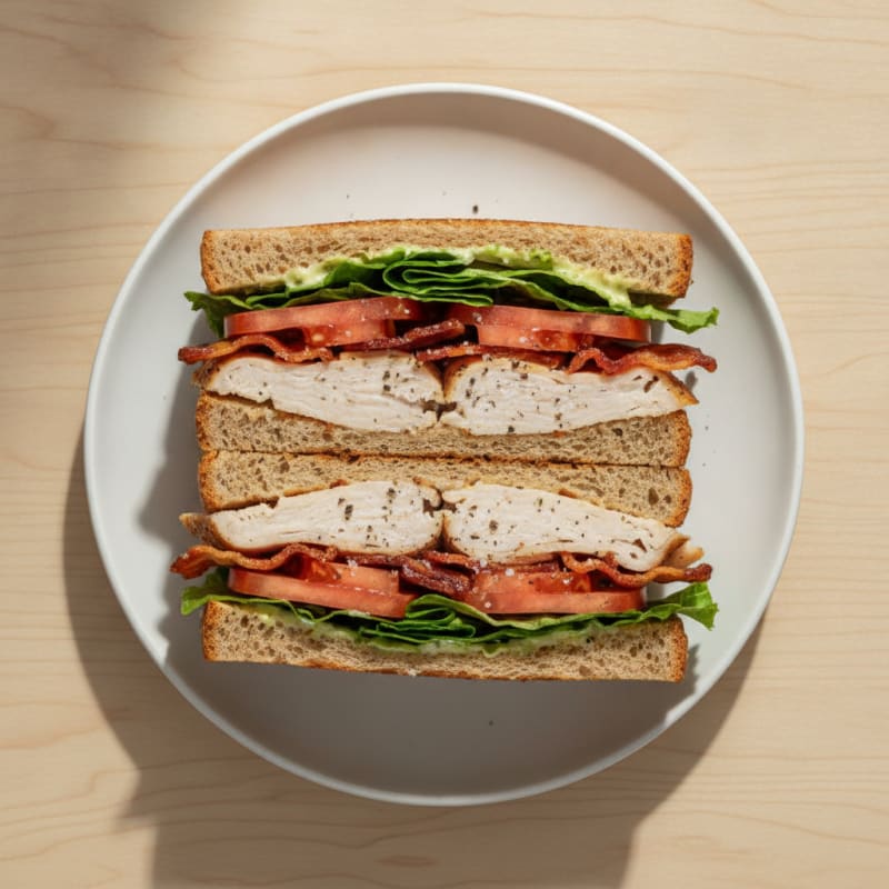 Classic Diner Club Sandwich