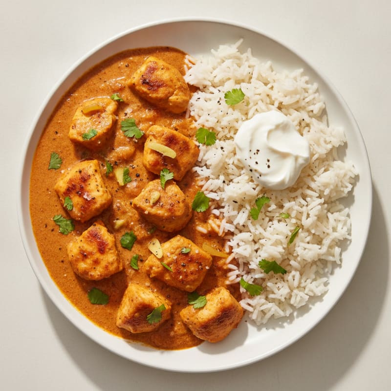 Chicken Tikka Masala with Basmati Rice