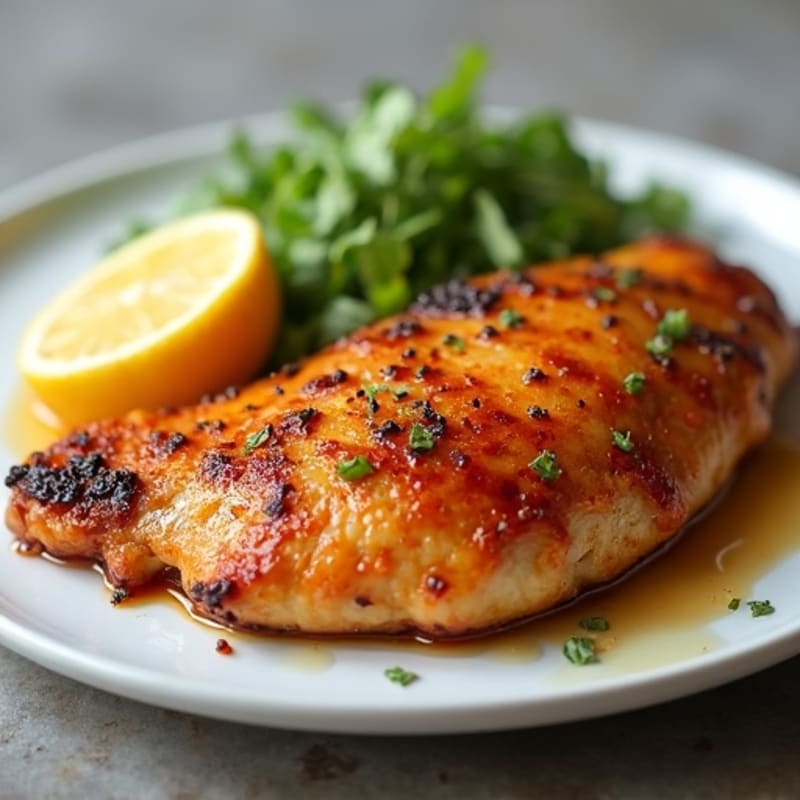 Crispy Baked Chicken with Sweet and Savory Glaze