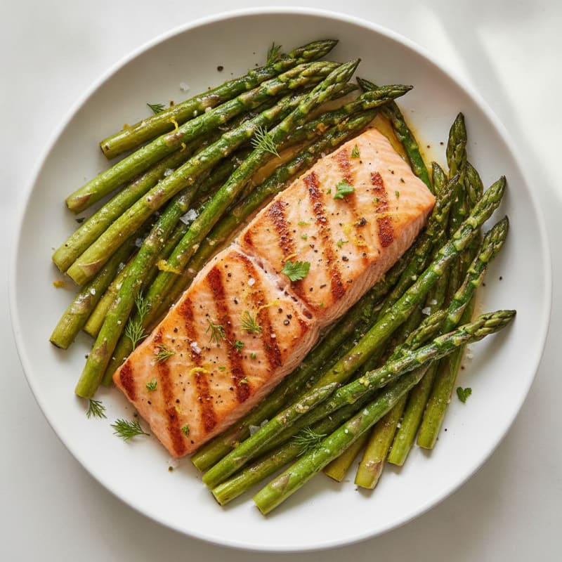 Lemon Herb Grilled Salmon