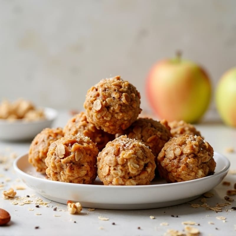 Crunchy Apple-Almond Energy Bites