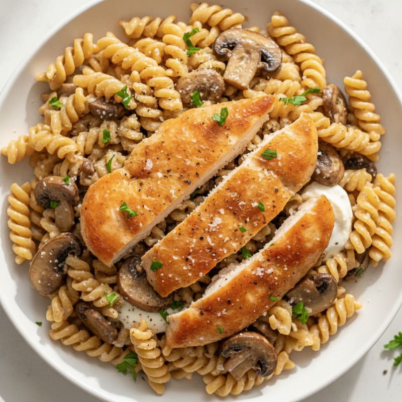 Truffle Mushroom Pasta