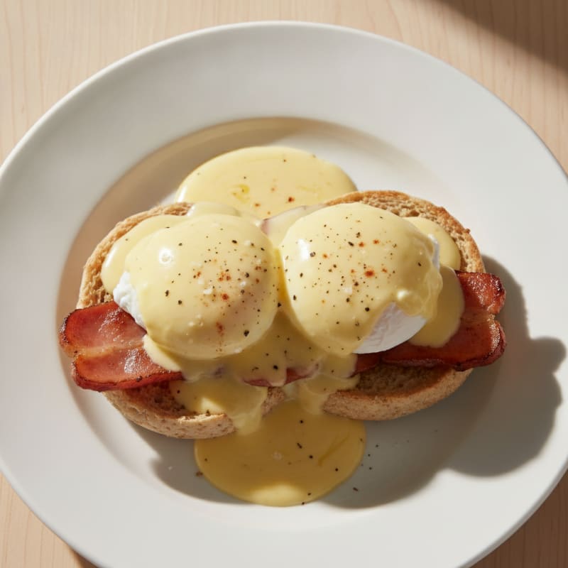 Classic Eggs Benedict with Hollandaise