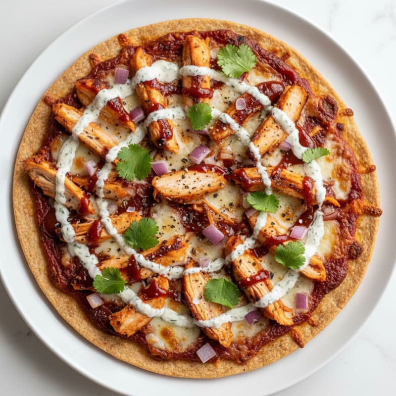 BBQ Ranch Chicken Pizza