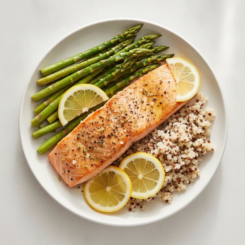 Lemon Herb Grilled Salmon