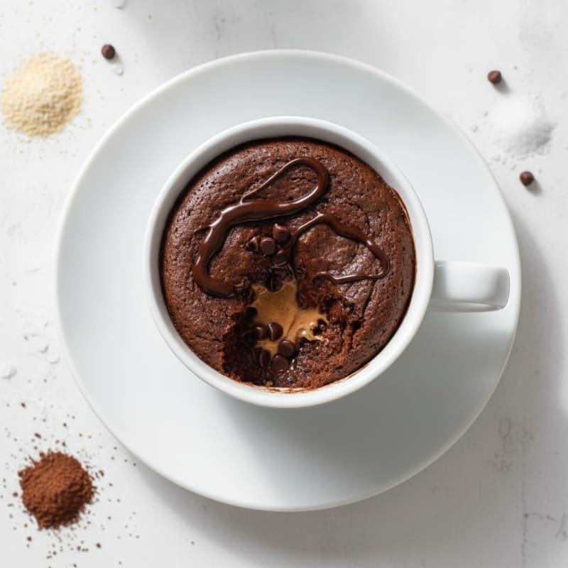 Decadent Chocolate Protein Mug Cake