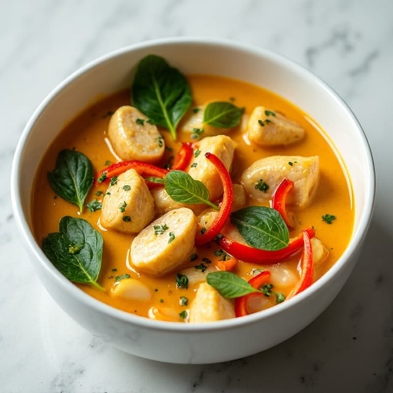 Healthy Creamy Coconut Chicken Curry