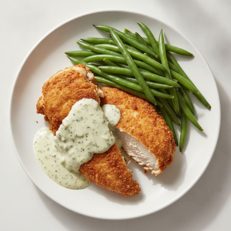 Buttermilk Fried Chicken with Creamy Gravy