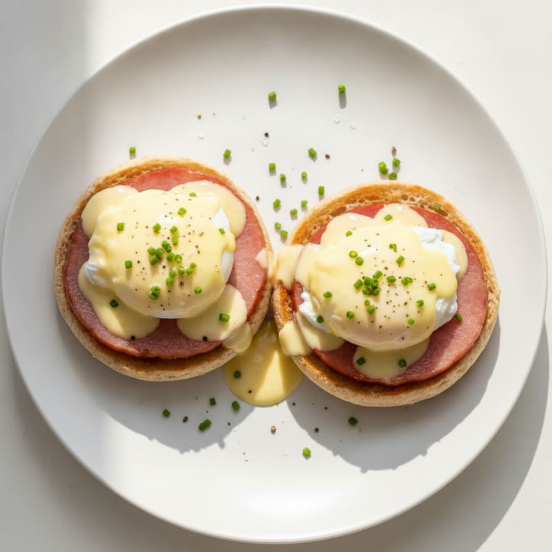 Classic Eggs Benedict with Hollandaise