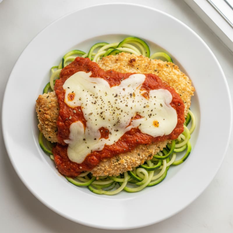 Baked Chicken Parmesan with Marinara