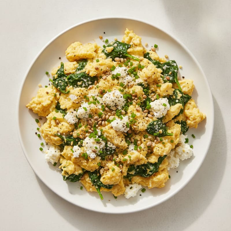 Savory Protein-Packed Cottage Cheese Scramble