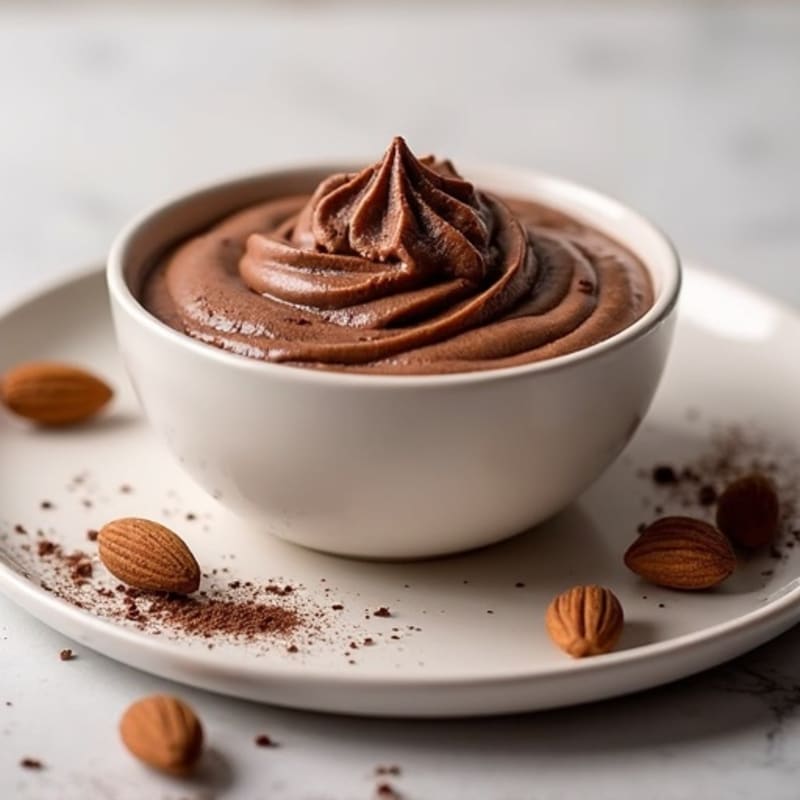 Silky Chocolate Protein Pudding with Greek Yogurt