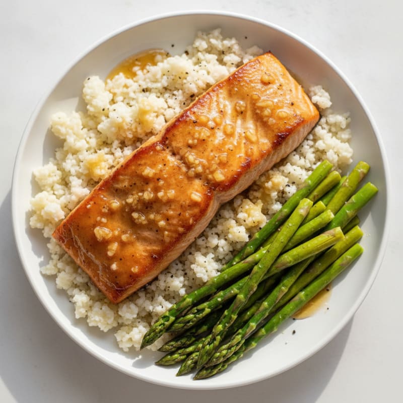 Honey-Garlic Glazed Salmon