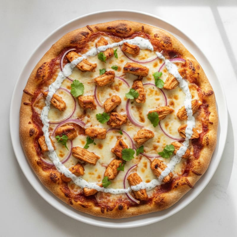 BBQ Ranch Chicken Pizza