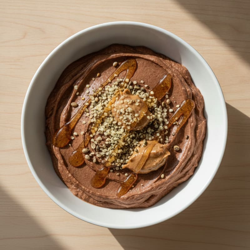 Chocolate Protein Skyr Breakfast Bowl