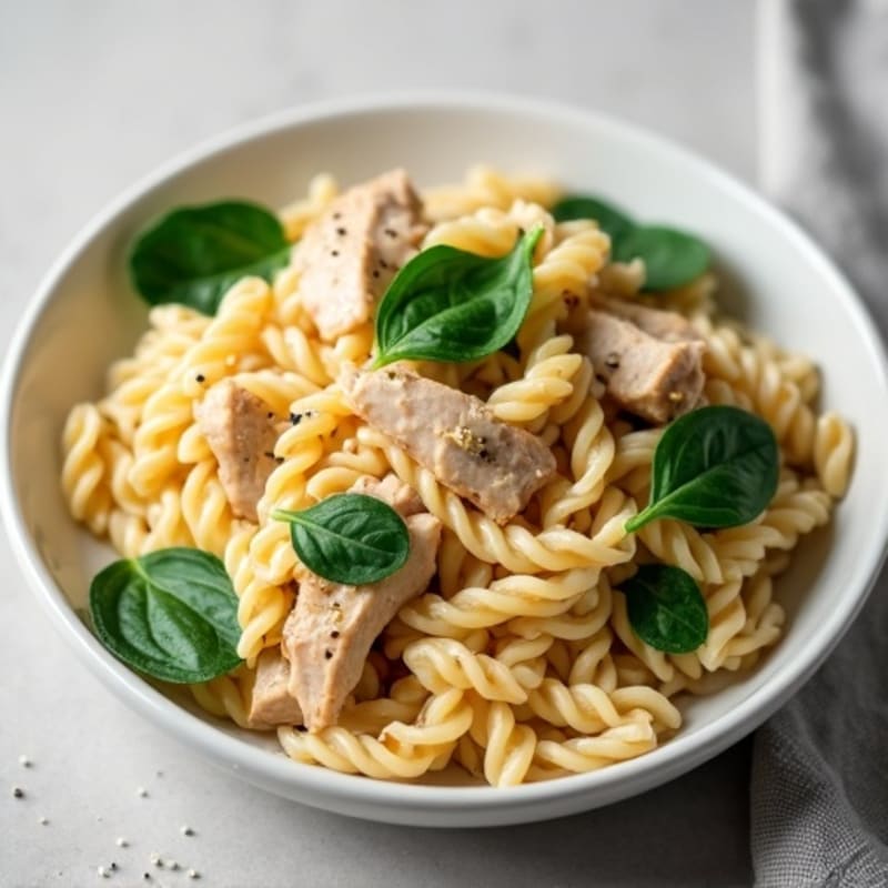 Creamy Garlic Chicken Pasta