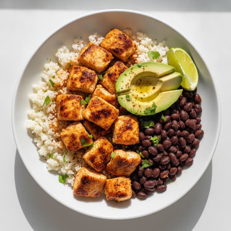 Chipotle Chicken and Black Bean Bowl