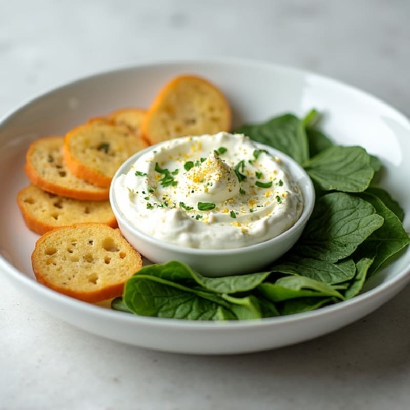 Creamy Greek Yogurt Spinach Artichoke Dip