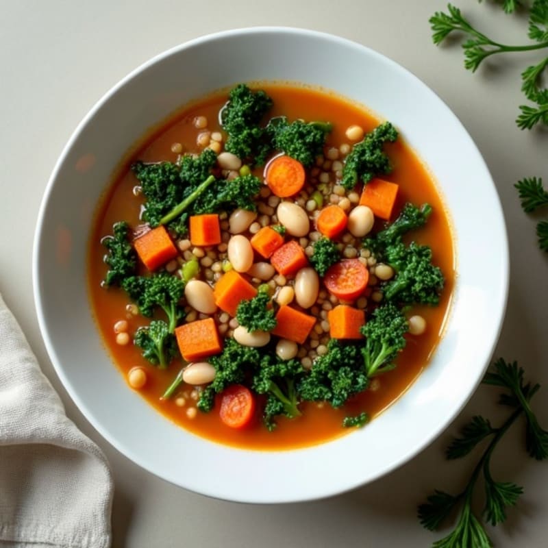 Tuscan-Style Kale and White Bean Soup