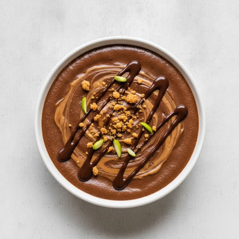 Protein-Packed Chocolate Peanut Butter Silken Tofu Mousse