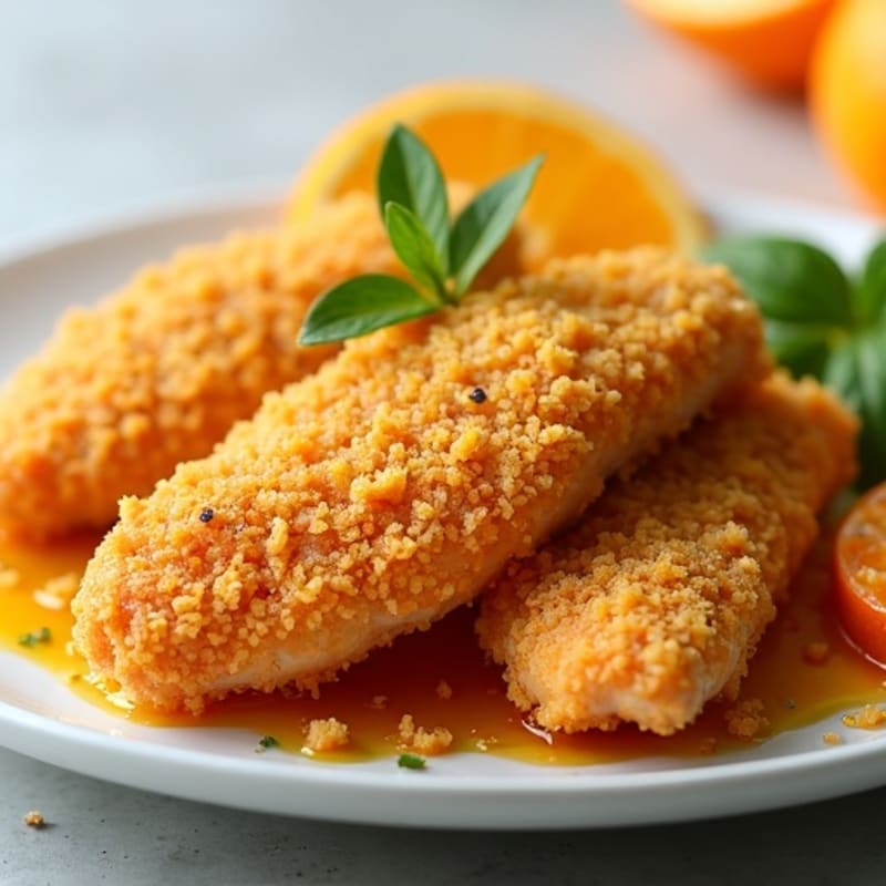 Crispy Air-Fryer Orange Chicken