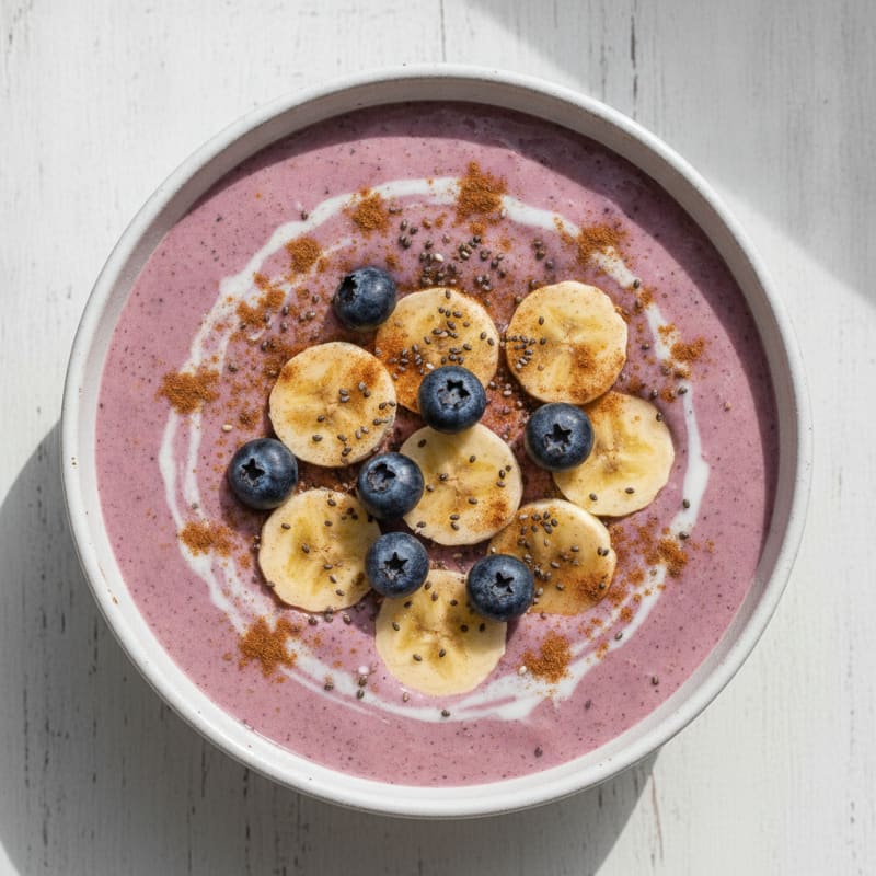 Berry-Banana Protein Smoothie