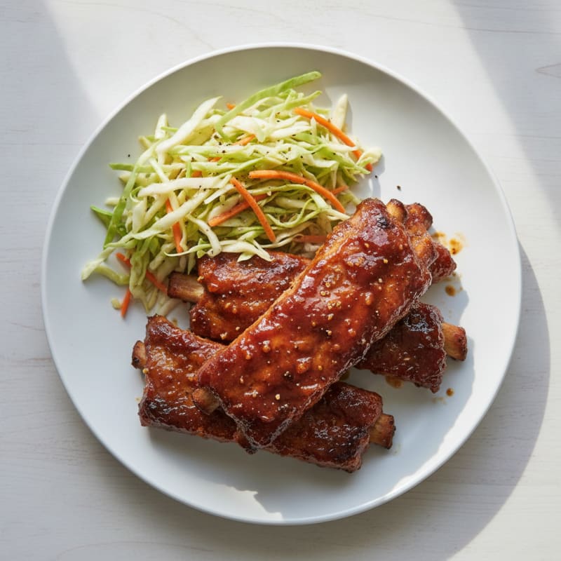 Sticky BBQ Baby Back Ribs