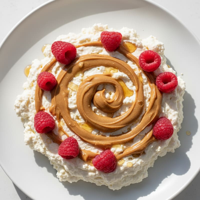 Greek Yogurt Protein Mousse with Almond Butter