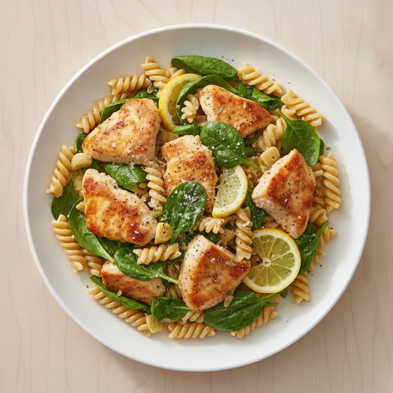 One-Pot Lemon Herb Chicken Pasta