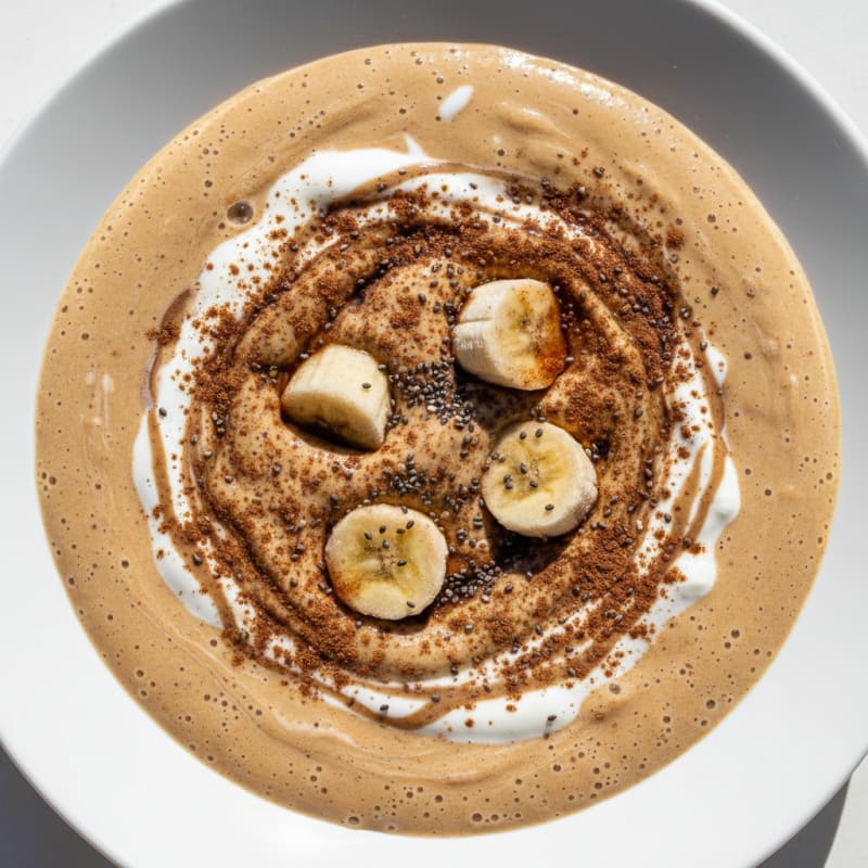 High-Protein Whipped Coffee Smoothie