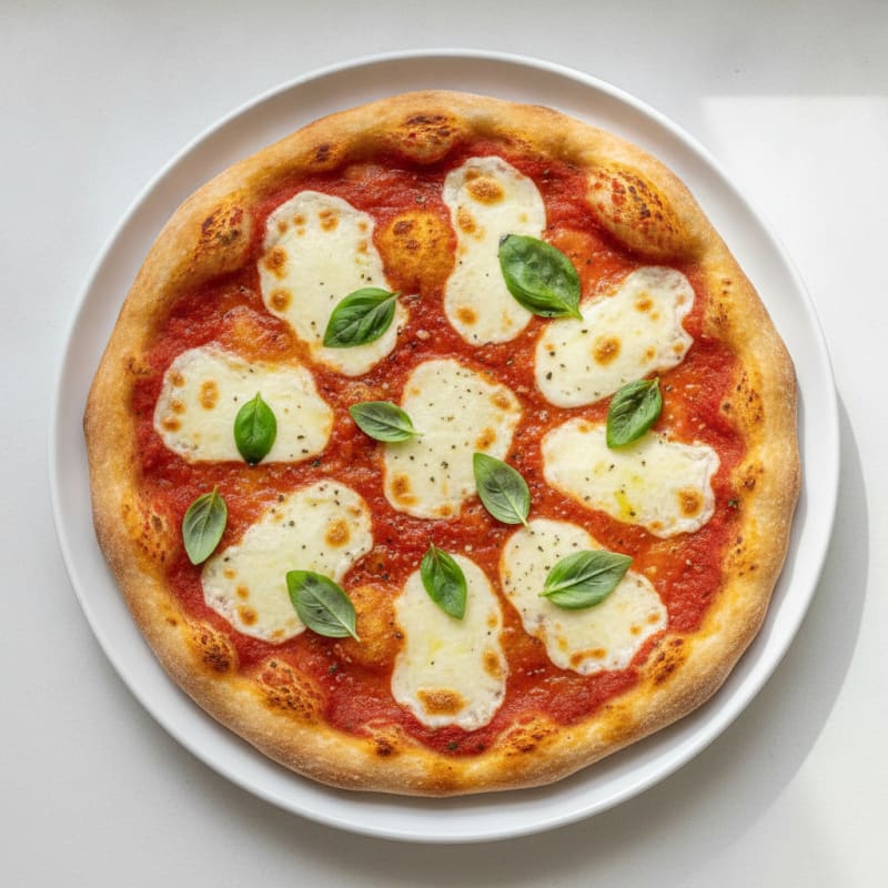 Classic Margherita Pizza with Fresh Basil