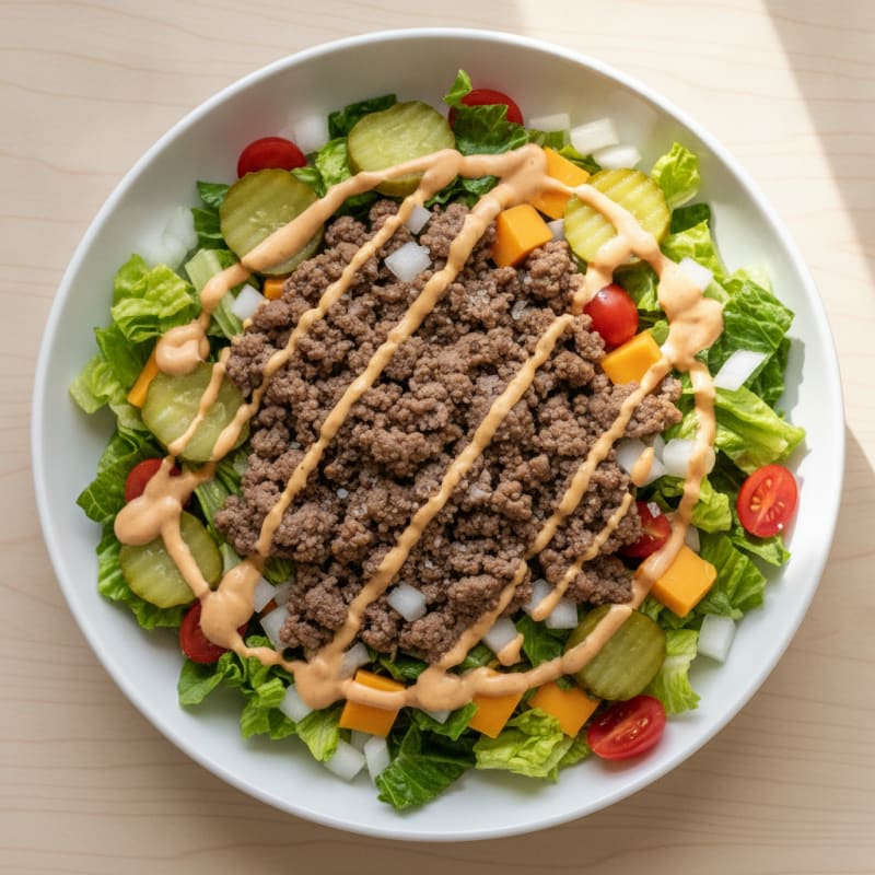 Big Mac Protein Bowl