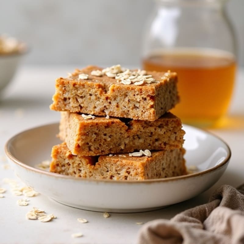 No-Bake Protein Peanut Butter Oat Bars