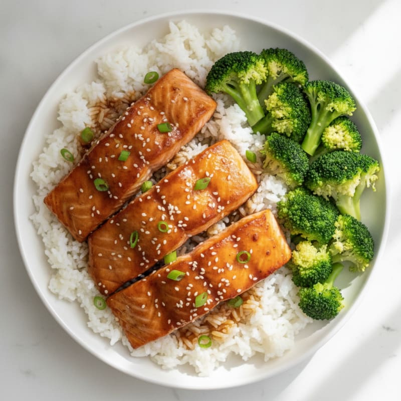 Teriyaki Glazed Salmon