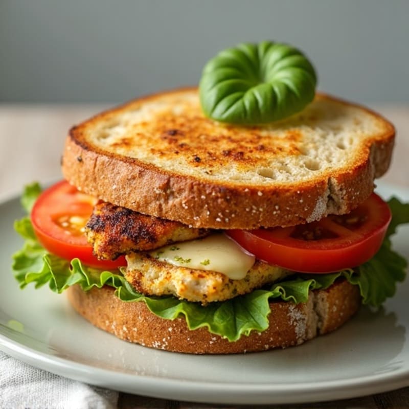 Grilled Pesto Chicken Sandwich